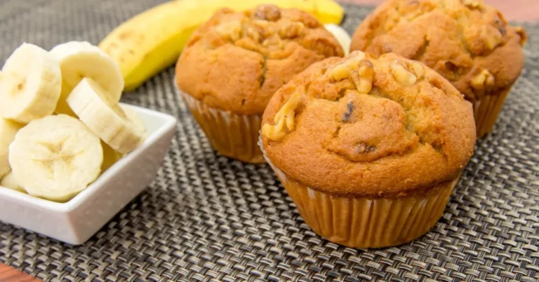 Healthy Banana Muffins